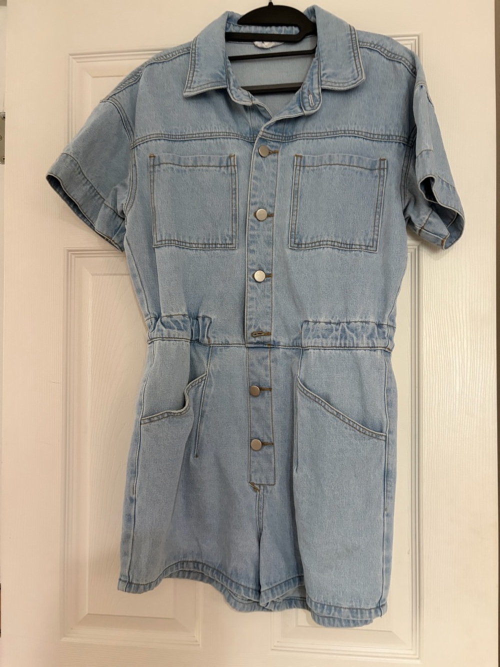 Women’s Jean short Romper